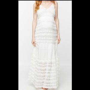 White Maternity Dress